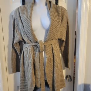 🍁🍂COZY CARDI🍁🍂Ava+Viv Metallic Cardigan. Sz. X